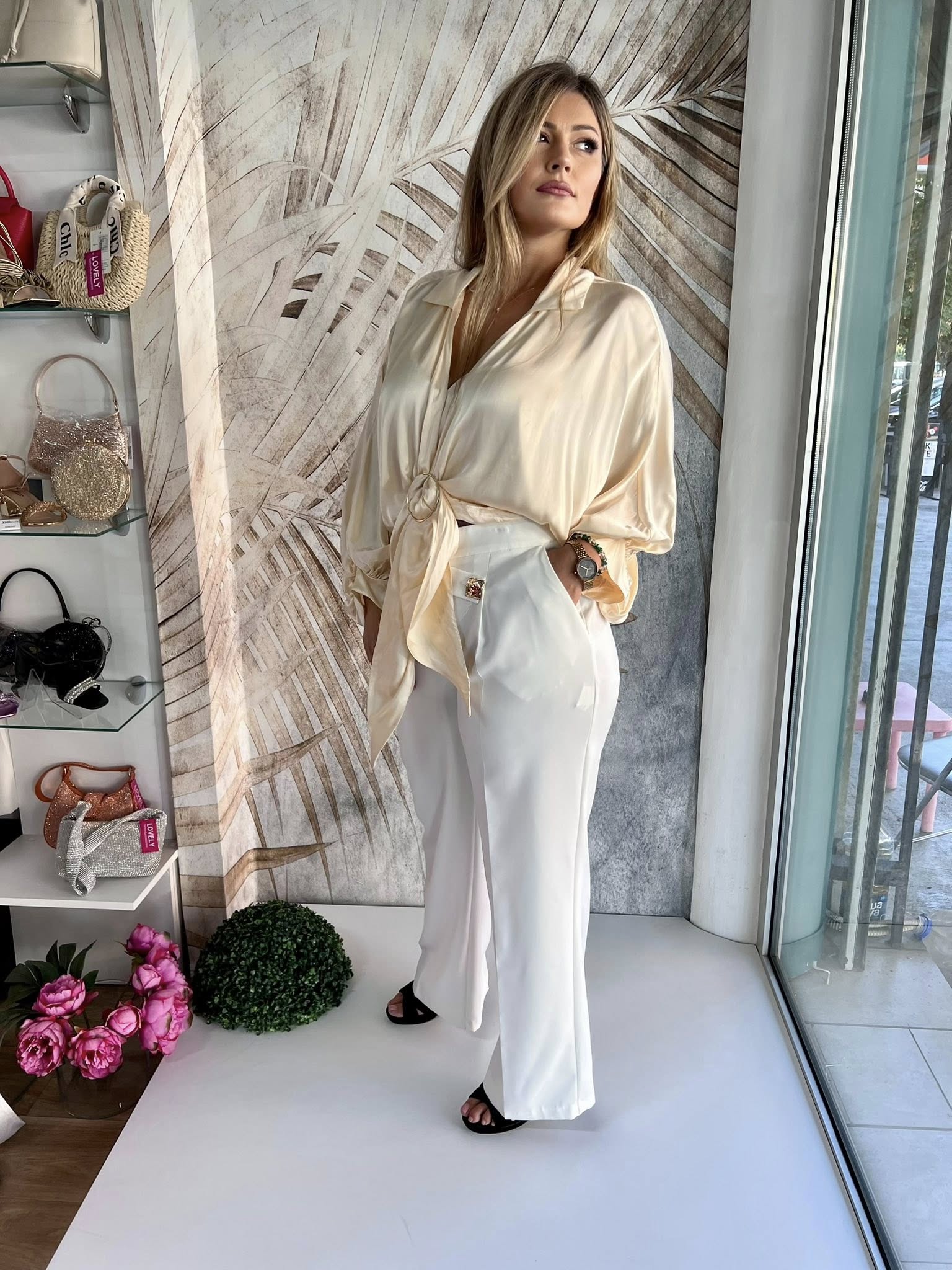 Pantalone PLUS SIZE 03 - Bele (44-50) - Image 4