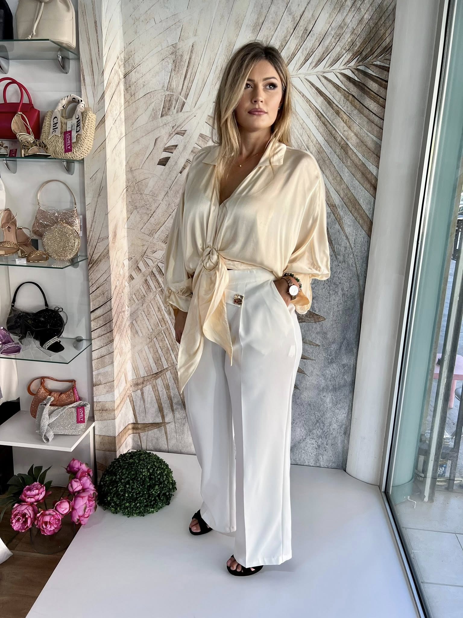 Pantalone PLUS SIZE 03 - Bele (44-50) - Image 3