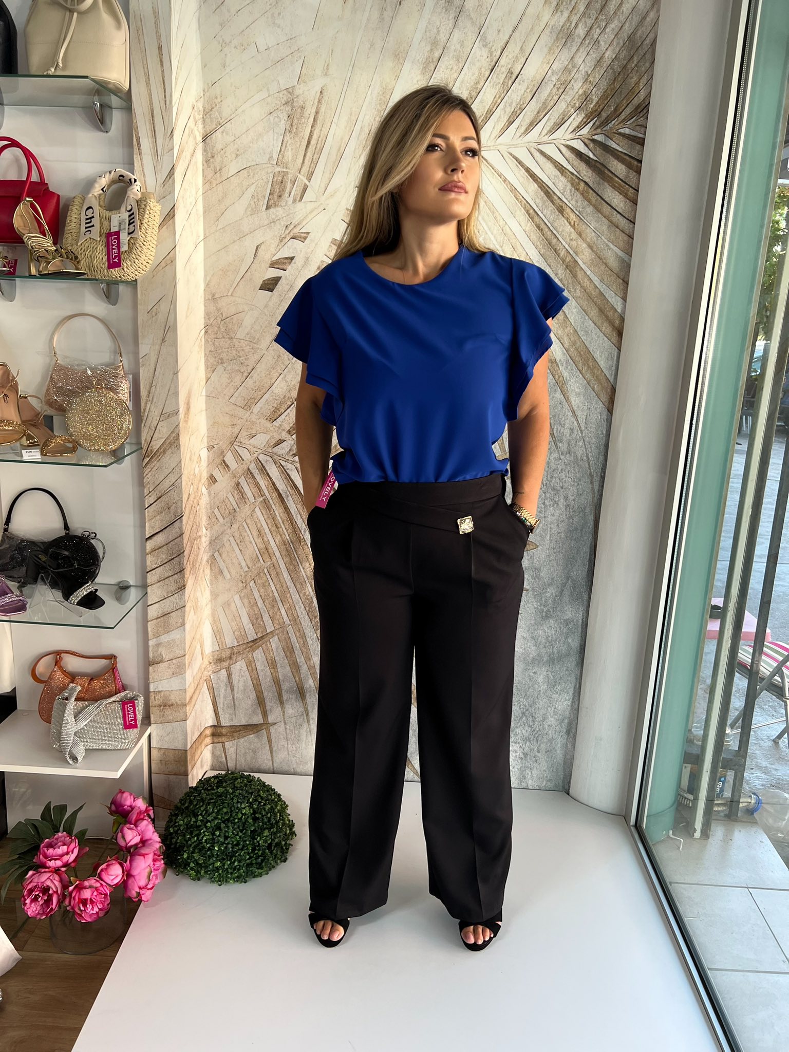 Pantalone PLUS SIZE 03 - Crne (44-50)