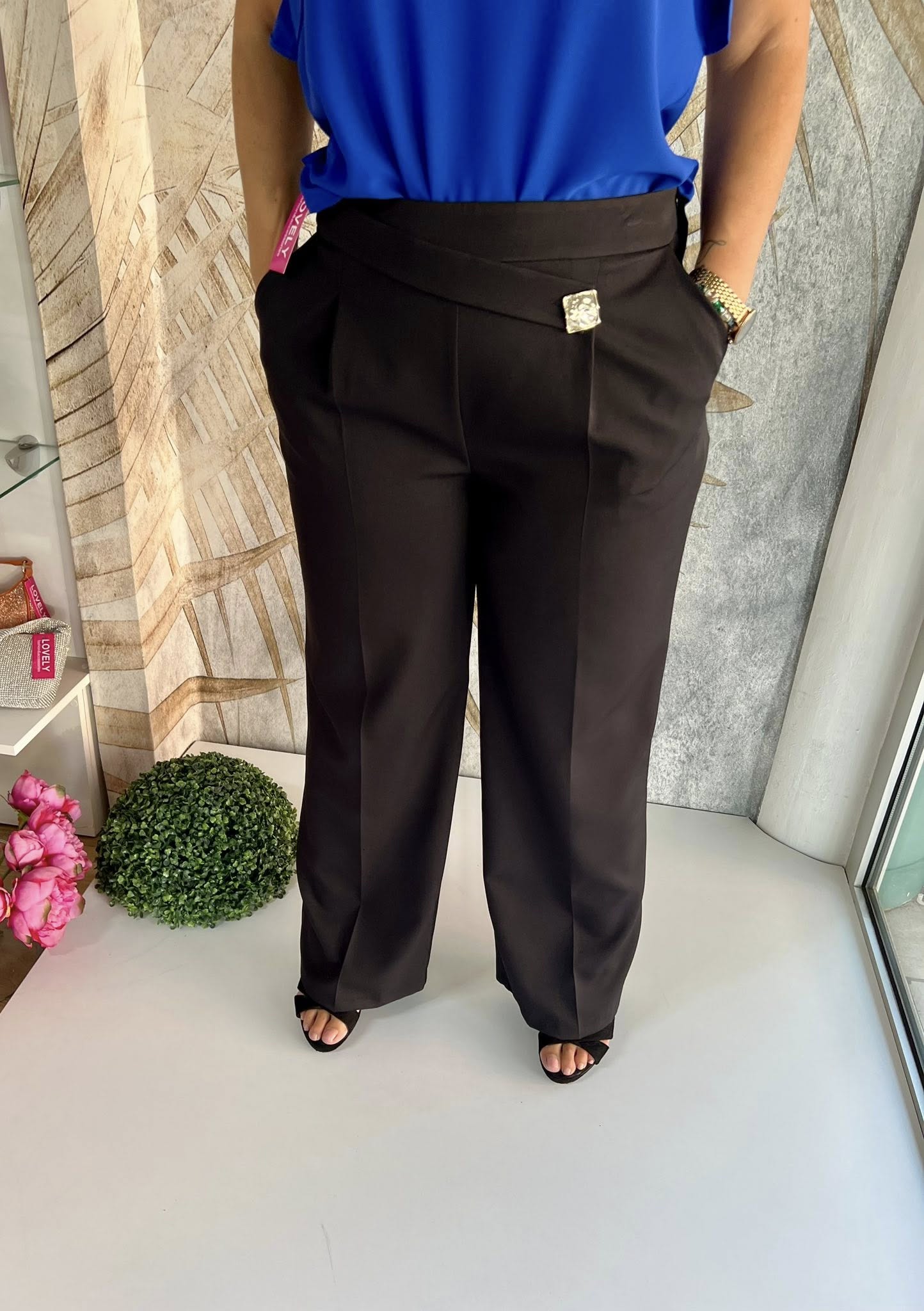 Pantalone PLUS SIZE 03 - Crne (44-50) - Image 7