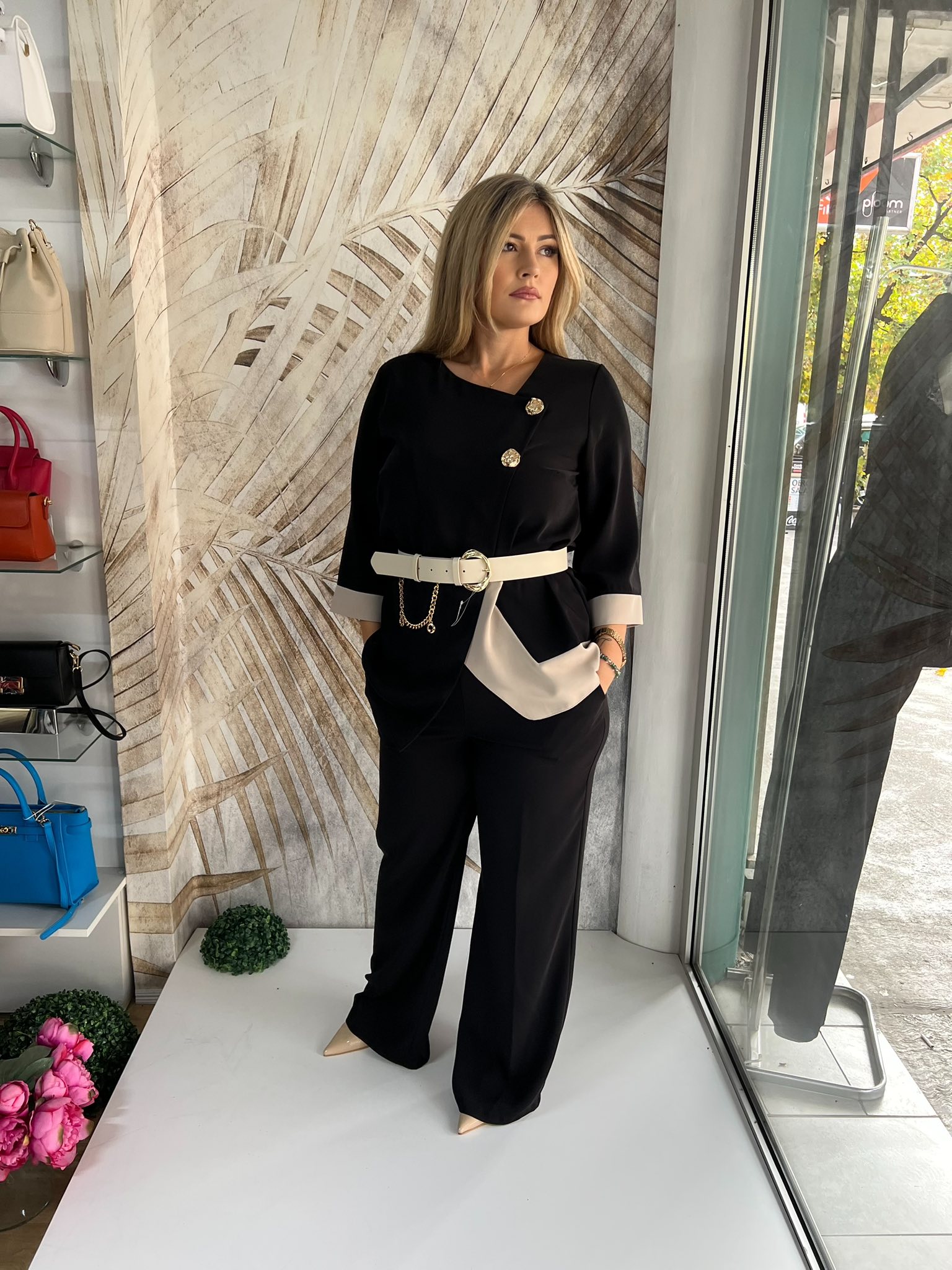 Komplet PLUS SIZE 19 - Crni (42-48) - Image 3