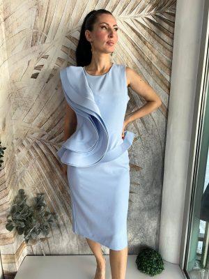 Haljina, svetlo plava