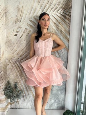 Korset balerina u roze boji