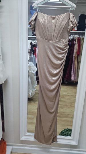 Duga korset haljina PLUS SIZE sa pertlama na leđima